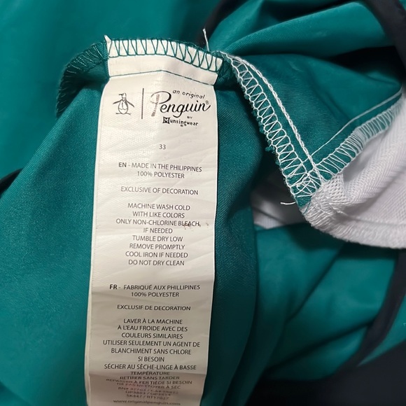 An Original Penguin Men Trunks Swim Shorts Size 33 - Picture 8 of 11